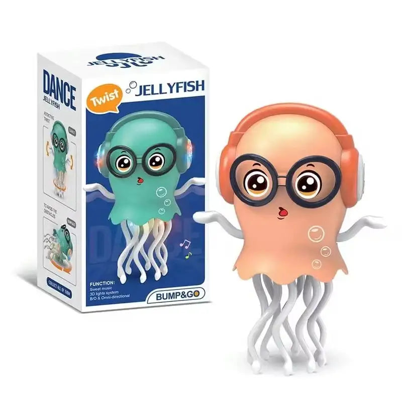Kids Dance Robots Music LED 6 Claws Octopus Robot Birthday Gift Toys For Children Early Education Baby Toy Boys Girls