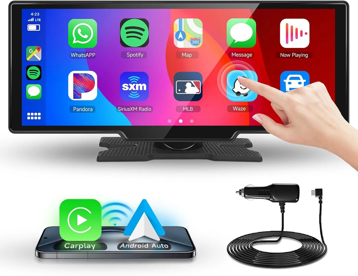 Upgraded Carplay Display, Supports Carplay, Android Auto, Screen — product view 1
