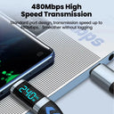 240W Braided Type C Fast Charge Cable
