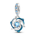 Sterling Silver Charm Pendant Sun