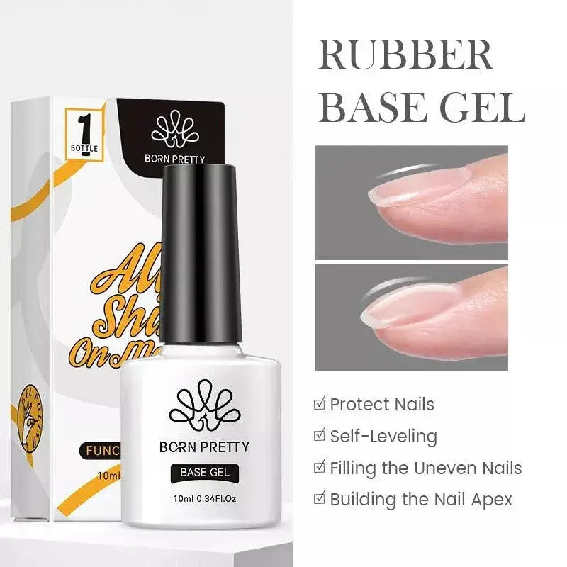 Rubberized Nail Strengthening Gel for Healthier Nails