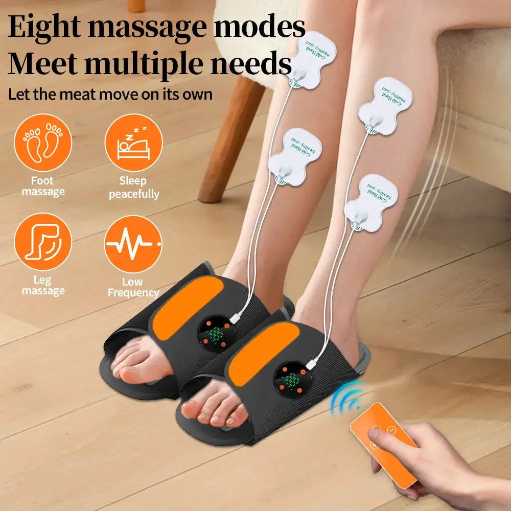 Micro Current Massager Shoes EMS Foot Massager