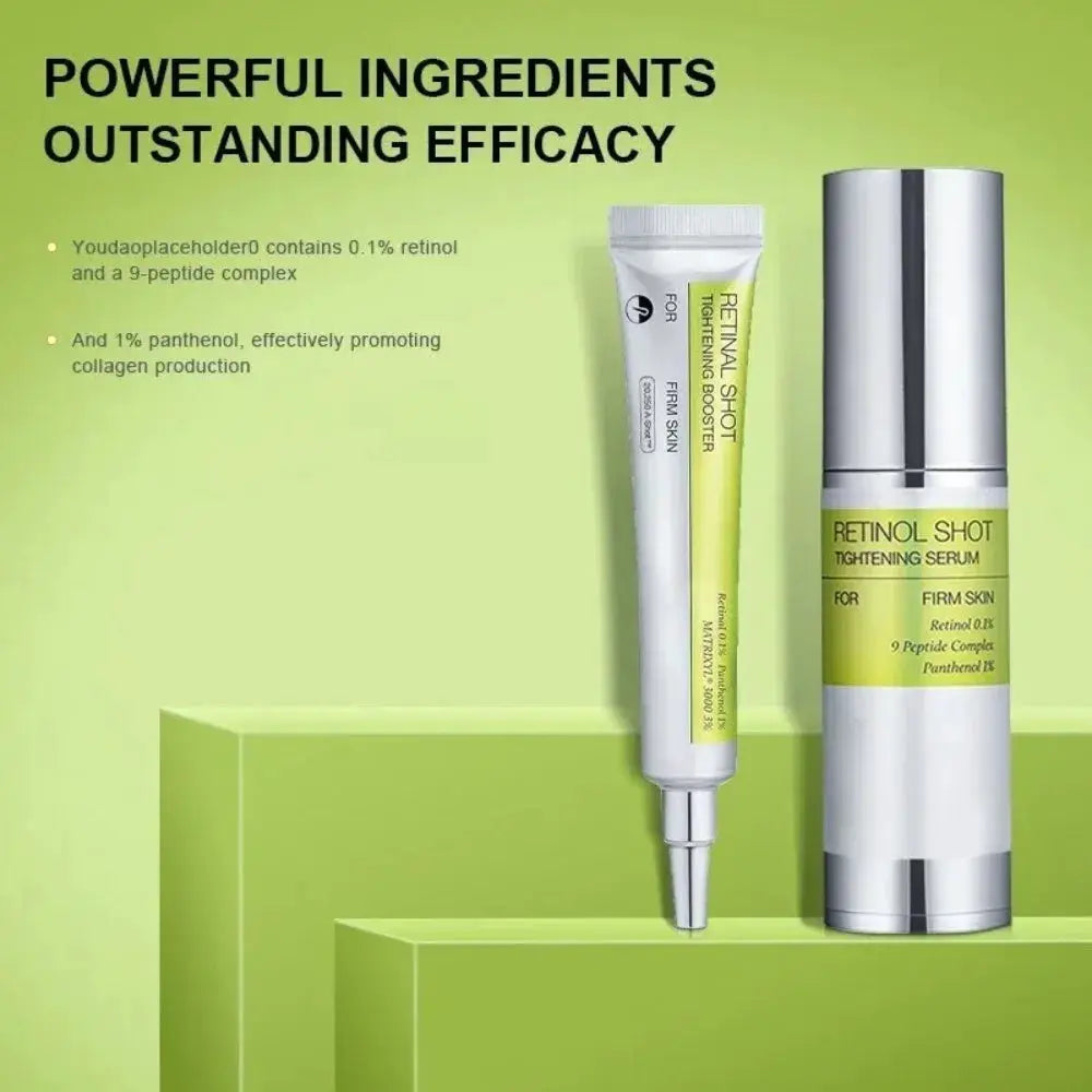 Retinol Shot Anti-Wrinkle Face Serum: Tightening Lifting, Fades Fine Lines, Shrinks Pores, Moisturizing Firming Skin Care 2025