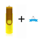 USB Flash Drive 3-in-1 Metal Pen Drive High Capacity Storage