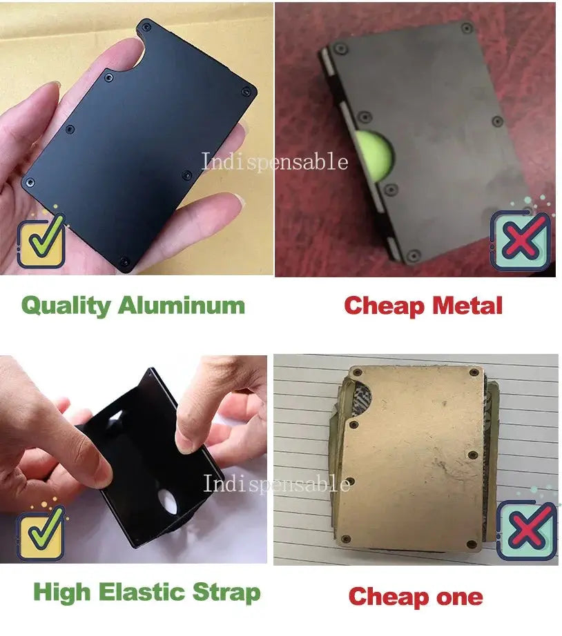 Card Wallet for Men with RFID Blocking — product view 11