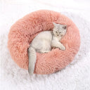 40-90cm Round Pet Bed for Large Dog and Cat Winter Comfort