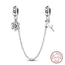 Sterling Silver Christmas Charm Santa