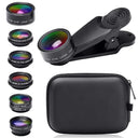 3in1 Fisheye Wide Angle Micro Camera Lens for IPhone Xiaomi