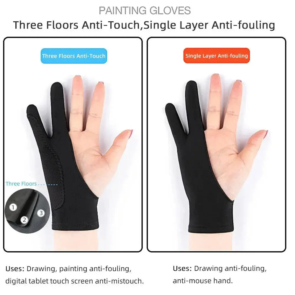 Painting Gloves Ultimate Touch Screen Protection for Artists