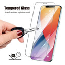 iPhone 14 Tempered Glass Screen Protector for Clarity Protection