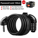 TOSUOD Steel Bicycle Cable Lock With Password