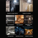 LED Car Mini Touch Light USB Charging Portable Auto Lamp