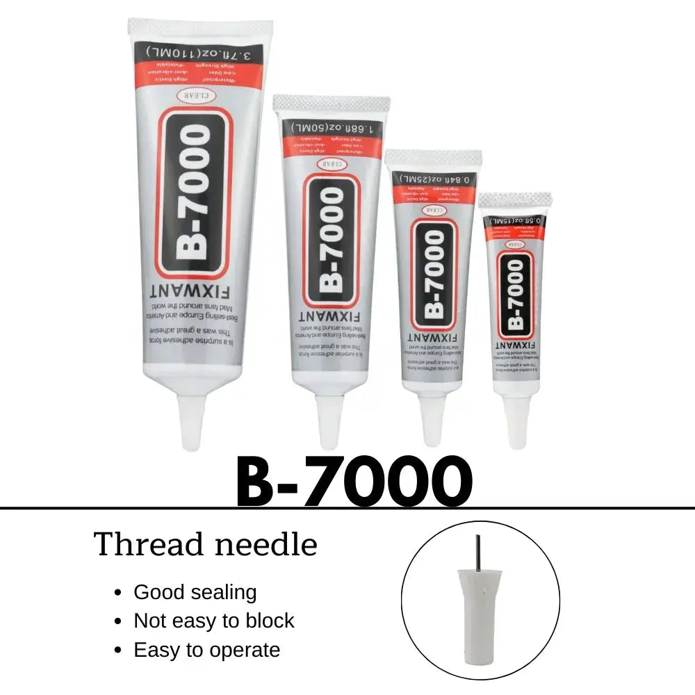B7000 Transparent Phone Repair Glue Solution 15 25 50 110ml