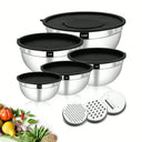 Stainless Steel Mixing Bowls Lids