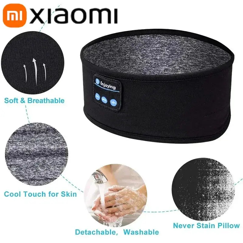 Wireless Sleep Aid Headset With Music Bluetooth Eye Mask