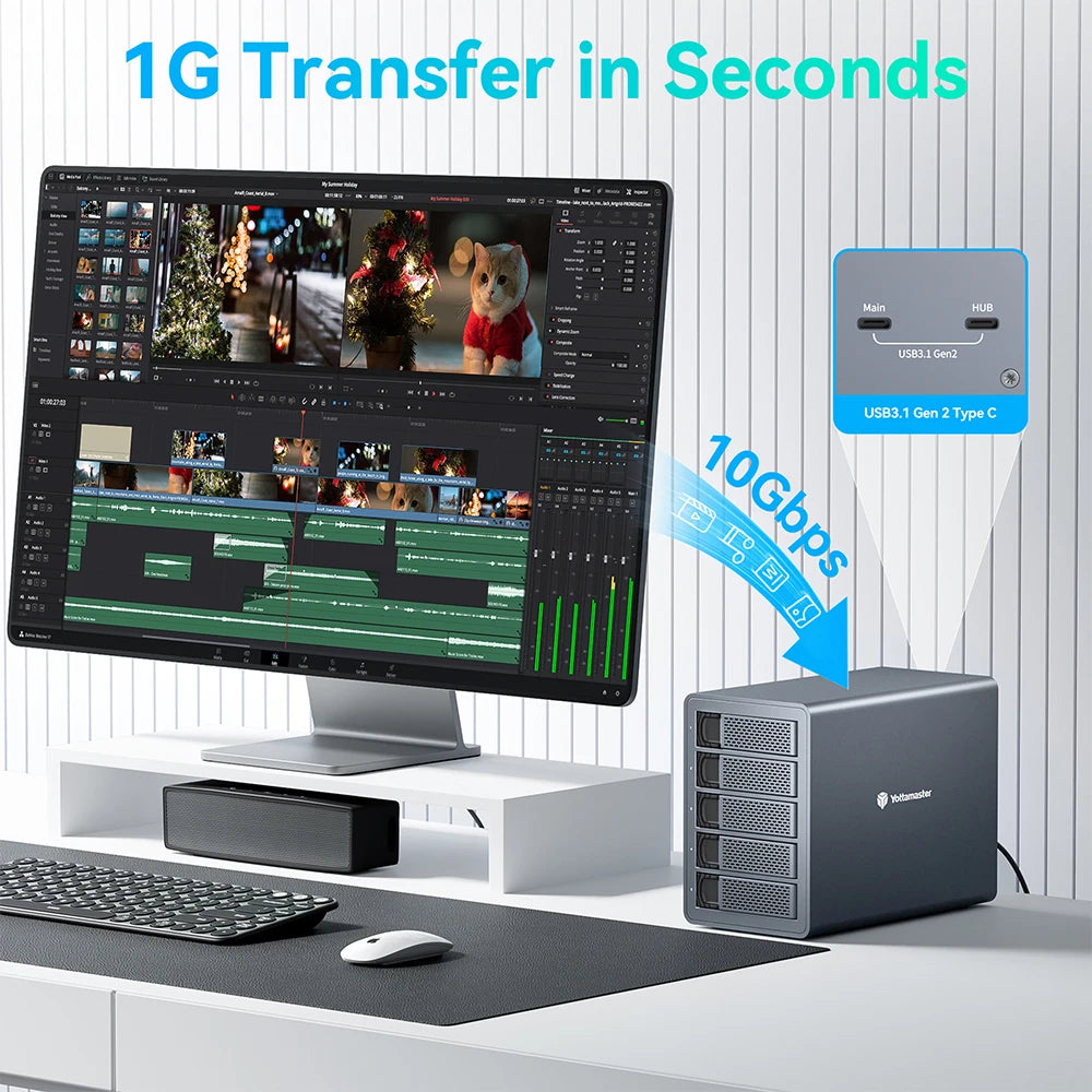 Portable SSD Drive Enclosure