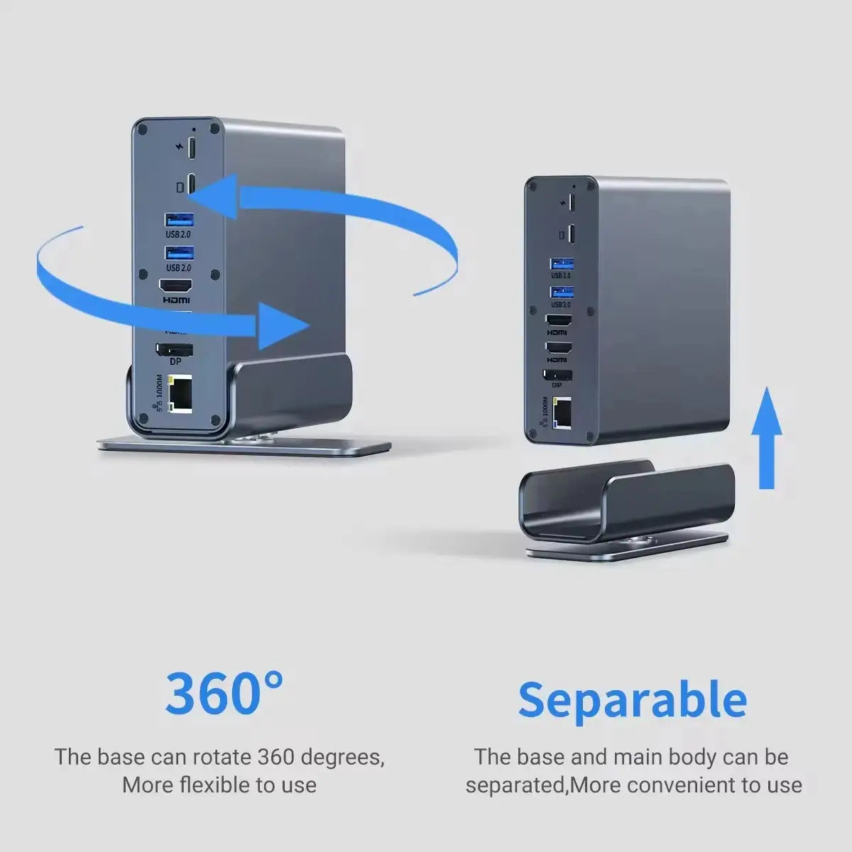 Port Usb C Hub Triple Monitors — product view 5