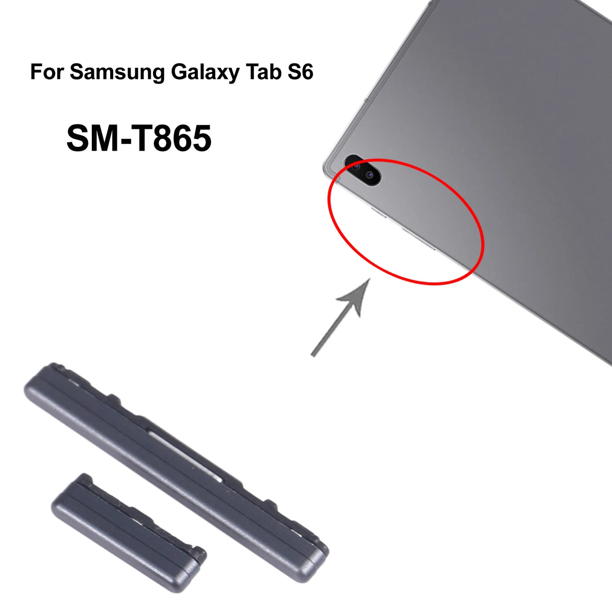 Power Button Volume Control Button