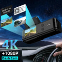 4K Dash Cam For Drivers Night Vision