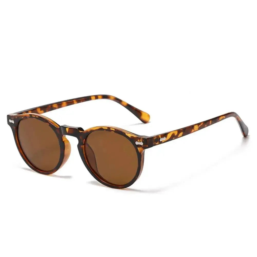 Retro Round Polarized Sunglasses for Men and Women