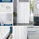 Waterproof Shower Curtain for Bathrooms