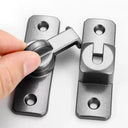 Cabinet Locks - Durable Aluminum Hook Latch Bolt