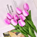 Artificial Tulip Bouquet Lifelike Flowers For Home Décor