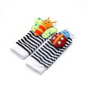 Newborn Animal Rattles - Gentle Motor Skills