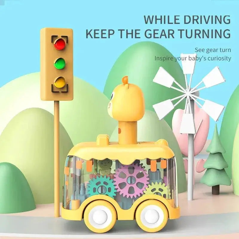 Adventure Gear Pull Back Inertial Speed Puzzle Car Toy
