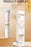 BIOAOUA Rice Whitening Eye Cream Moisturizing Anti Puffiness Dark Circles 20g