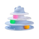 Interactive Cat Toy Tower for Intelligence Training Fun