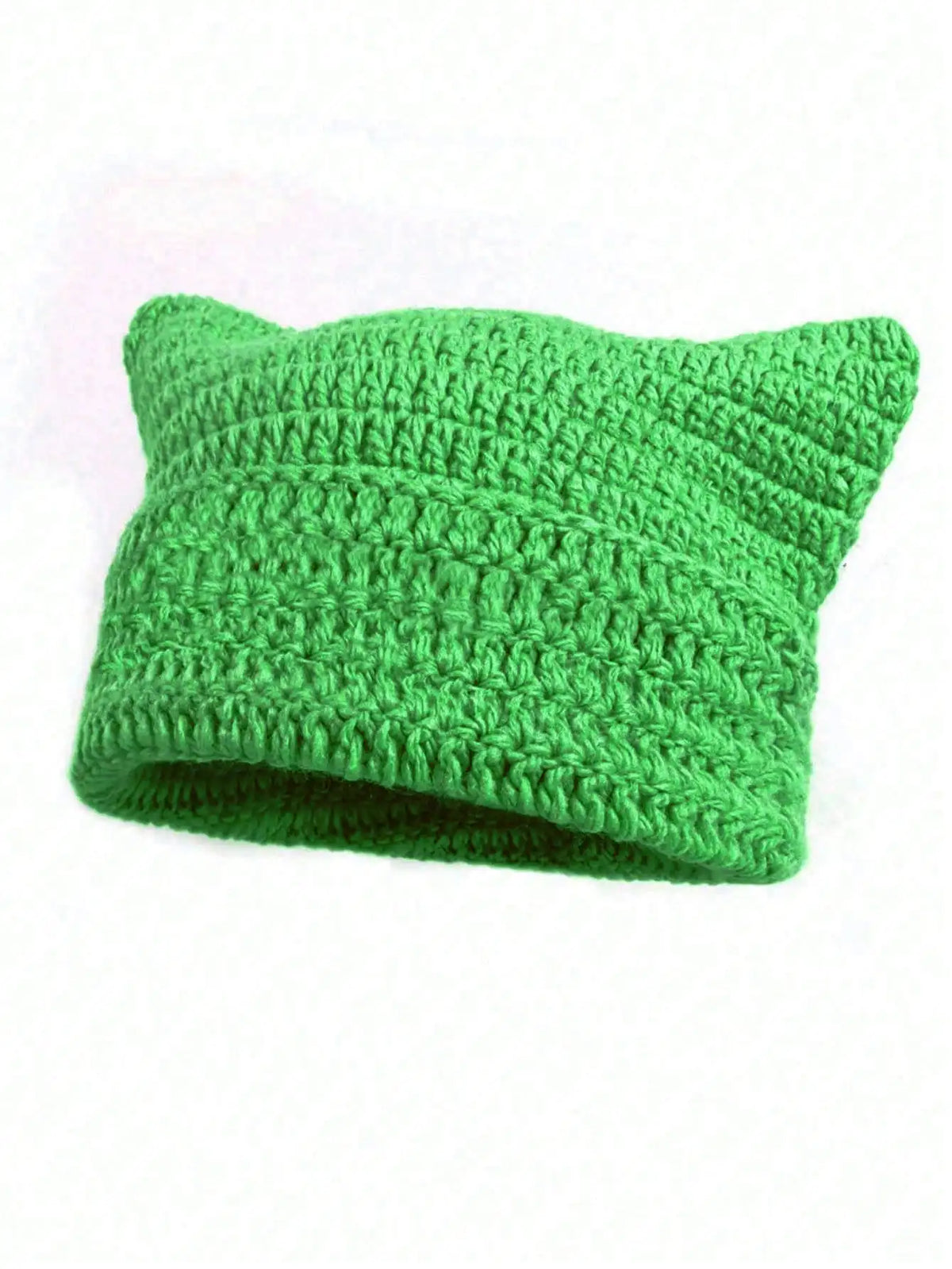 Y2K Striped Knit Winter Hat