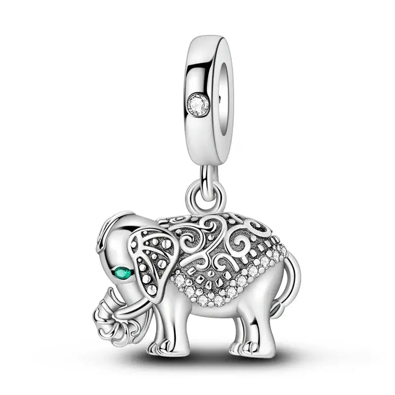 Mula Sterling Silver Sterling Silver Elephant Charm — product view 12