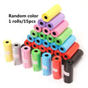 Portable Silicone Pet Waste Bag Dispenser Convenient Poop Storage