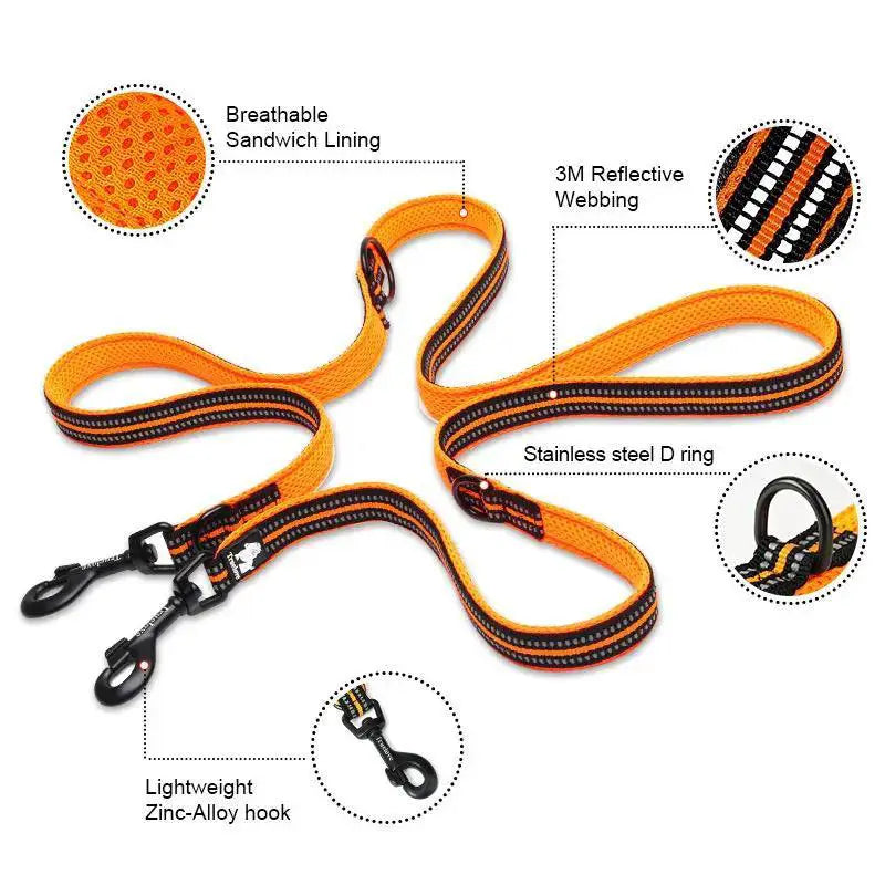 Truelove Hands Free Reflective Dog Leash for Training