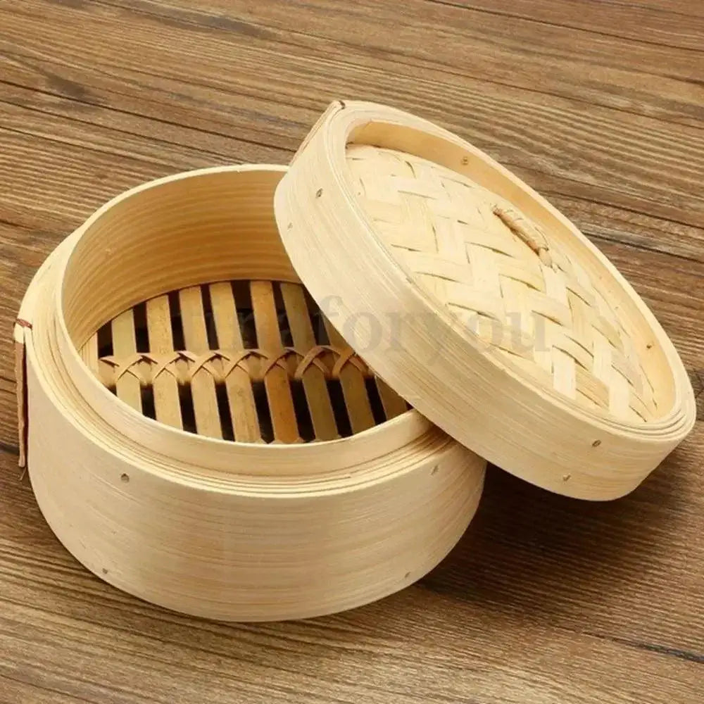 Eco Friendly Bamboo Steamer For Dumplings And Cooking Pot