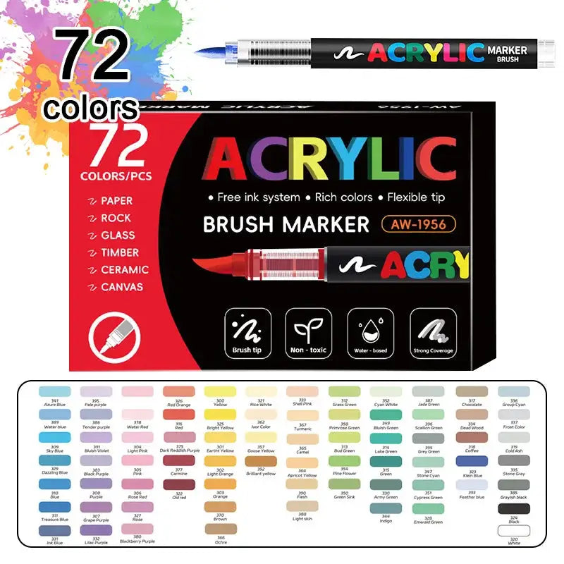 Precision Liquid Acrylic Markers — product view 12