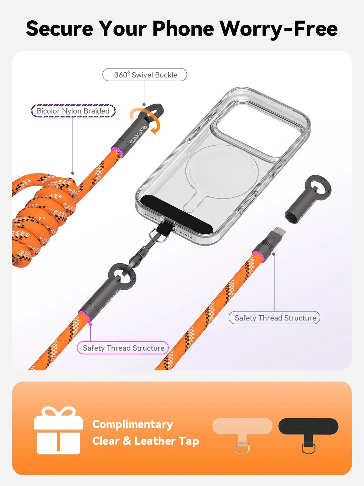 USB C Wrist Strap - Fast Charge — product view 5