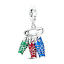 Sterling Silver Charm Beads Luminous