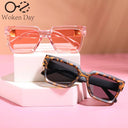 Trendy UV Protection Square Sunglasses for Kids Stylish Vintage Eyewear
