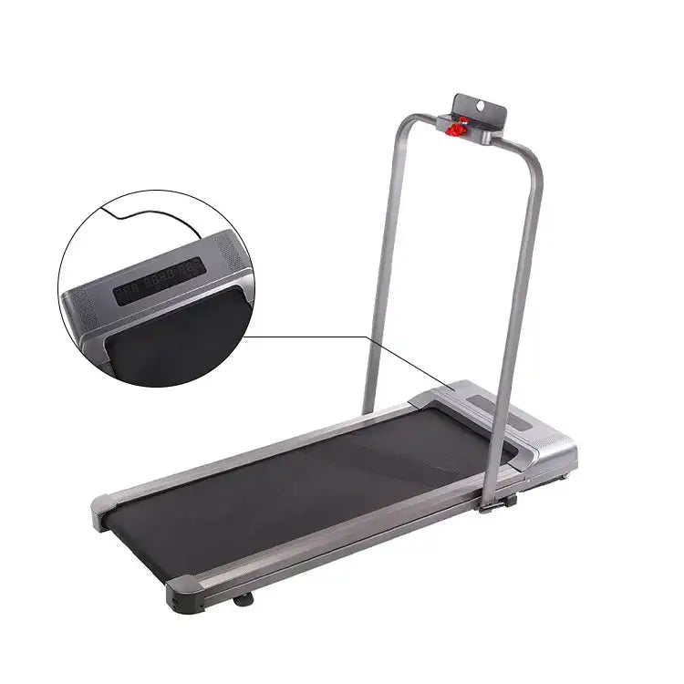 ZOSHINE Portable Foldable LED Display Home Treadmill 12 Preset Programs 300 LBS Capacity Office Walking Pad Compact Small Design