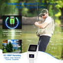 1080P Wearable Glasses Camera Pocket Body Cam With LCD