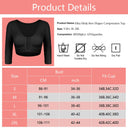 Post-Surgery Women's Body Shaper with Arm Support Top