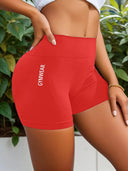 Women Yoga Shorts High Waist Seamless Comfort