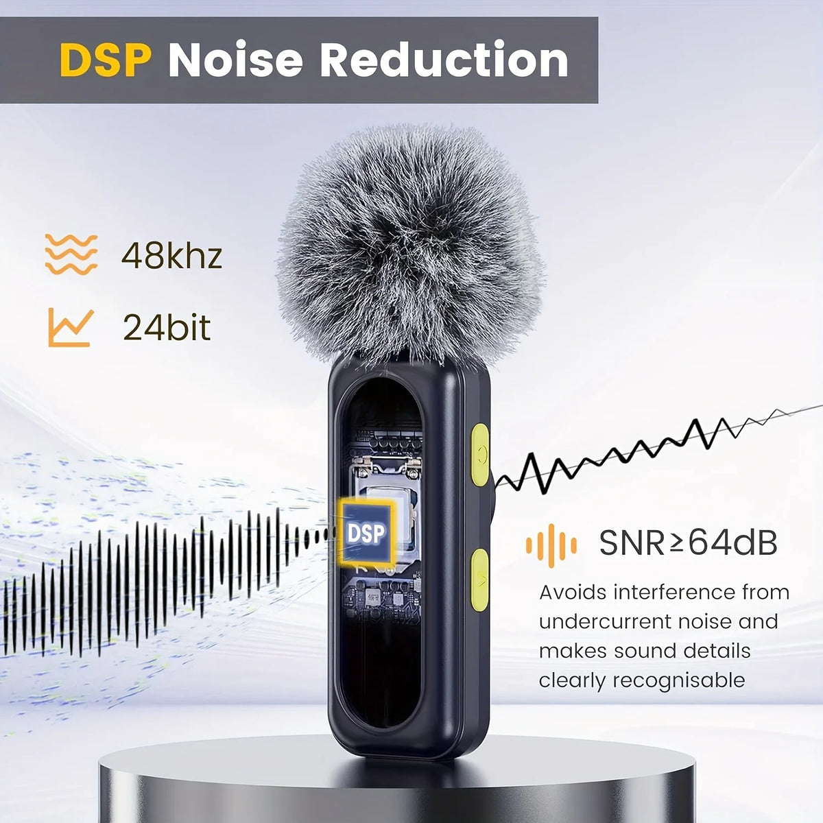 Microphone for Clearer Voice Capture