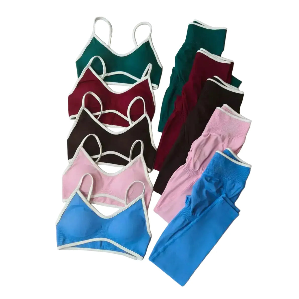 Seamless Legging Sets High Waist Breathable — product view 1