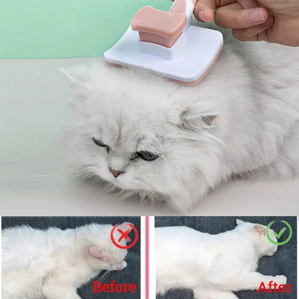 Stainless Steel Grooming Comb Needle Brush For Cats And Dogs