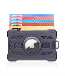 Badge Card Holder Carbon Fiber Wallet For Men Slim Design