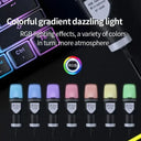 Portable USB Microphone RGB Microfone Condensador Mic