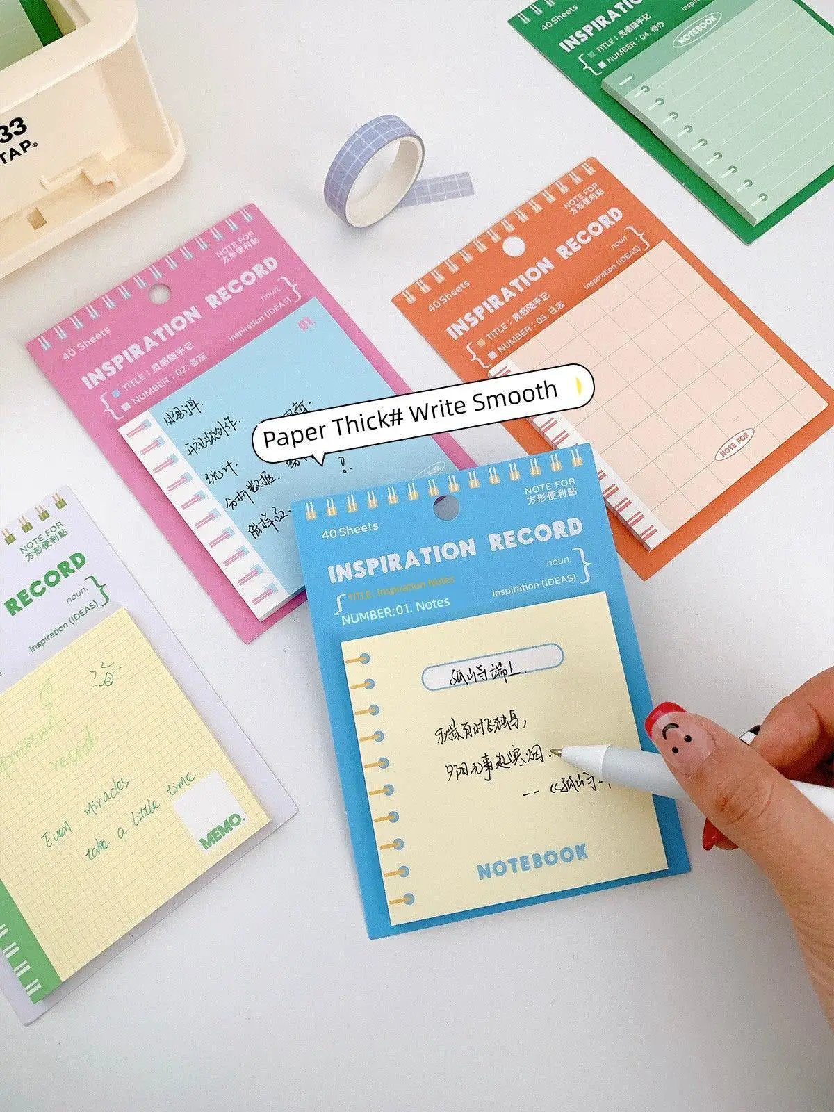 Sticky Notes Inspiration Series Candy Color Mamo Pad Memo